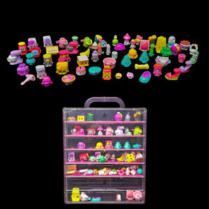 Shopkins Purple Collectors Travel Case Stores 60+ Shopkins Including 59